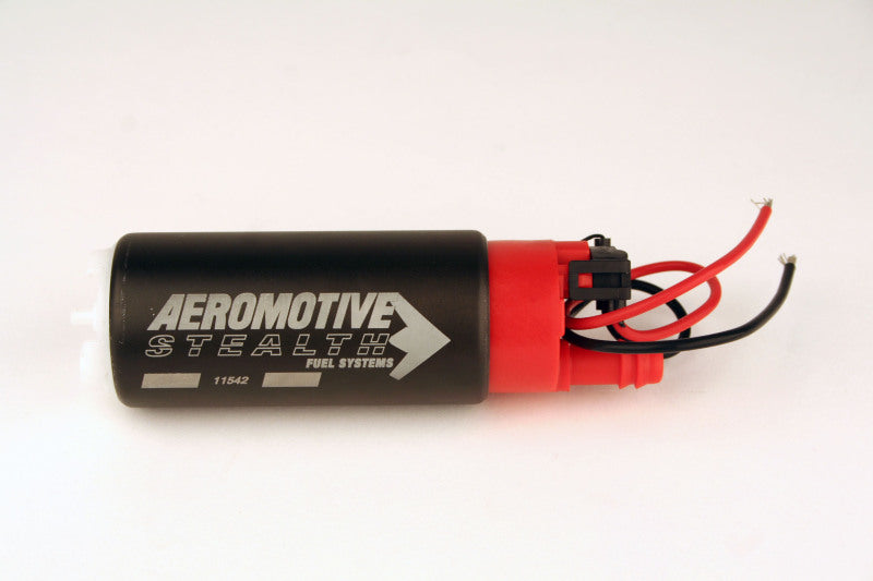 Aeromotive 340 Series Stealth In-Tank E85 Fuel Pump - Offset Inlet - Inlet Inline w/Outlet 11542