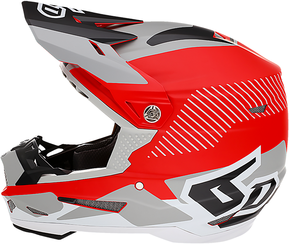 6D ATR-2 Helmet - Fusion - Red - XL 12-2938