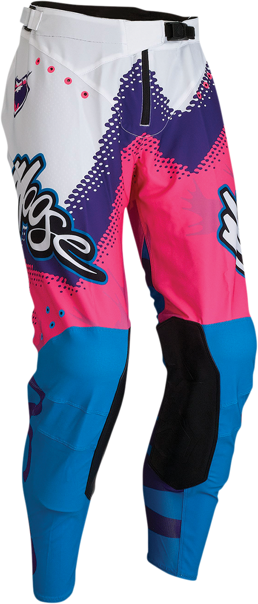 MOOSE RACING Agroid Pants - Pink/Blue/Purple - 28 2901-9232