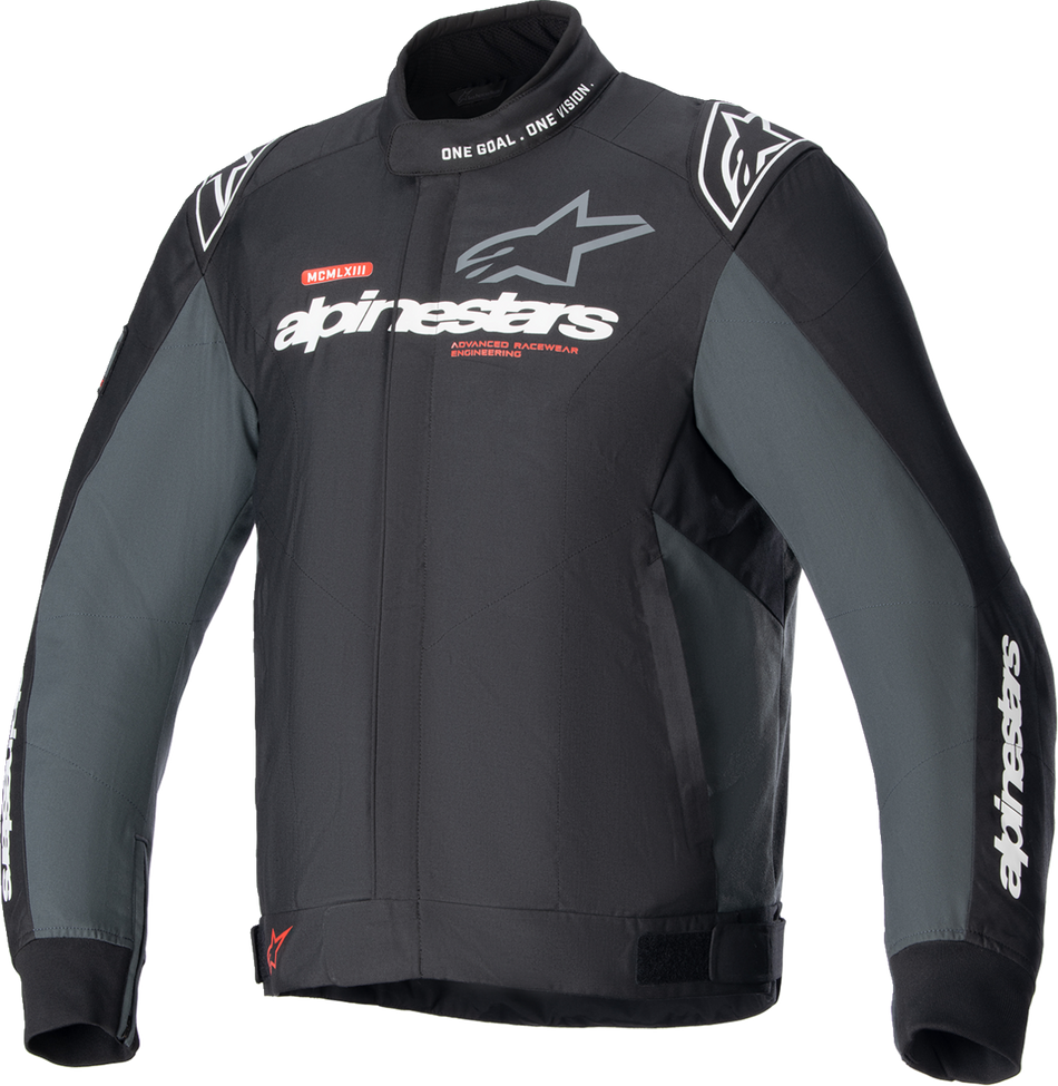 Chaqueta deportiva ALPINESTARS Monza - Negro/Gris - Pequeña 3306723-1169-S 