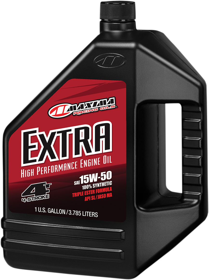 MAXIMA RACING OIL Extra Synthetic 4T Oil - 15W-50 - 1 U.S. gal. 329128