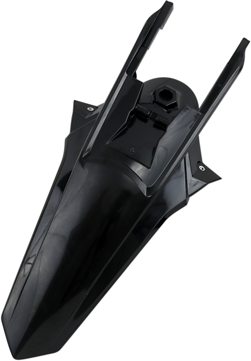 UFO MX Rear Fender - Black KT04084-001