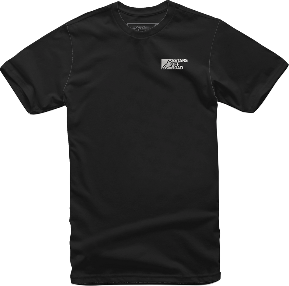 Camiseta pintada ALPINESTARS - Negra - Mediana 1232-72224-10-M 