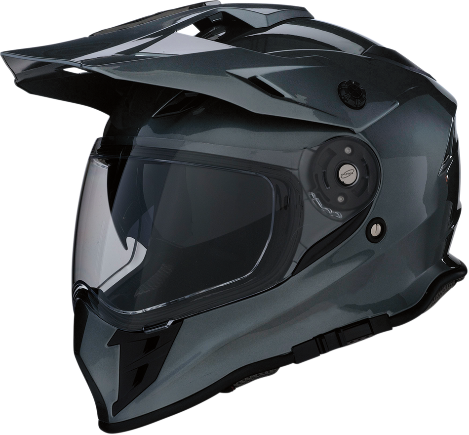 Z1R Range Dual Sport Helm - Dunkelsilber - Klein 0101-10883 