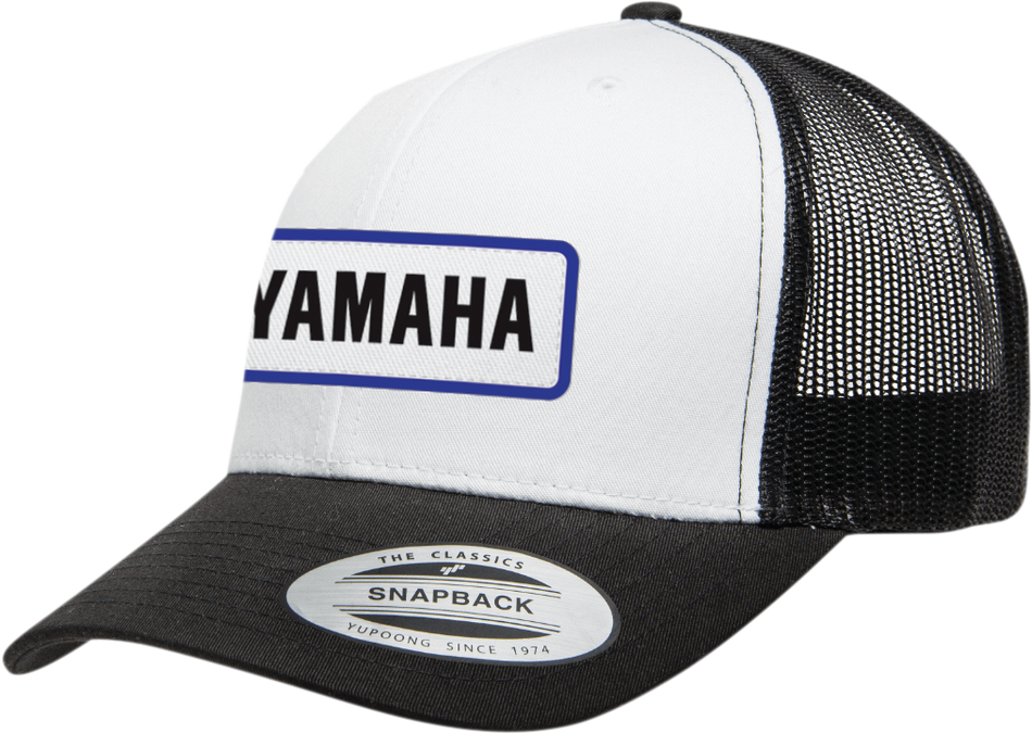 FACTORY EFFEX Yamaha Throwback Hat - Black/White 25-86204