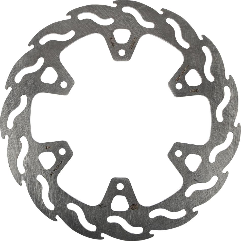 MOTO-MASTER Brake Rotor - Rear - Flame 110387-PU