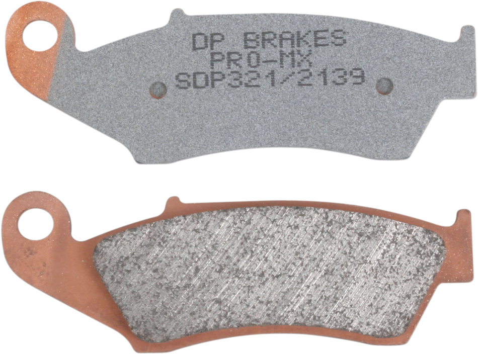 DP BRAKES Pro MX Sintered Brake Pads - SDP321 SDP321