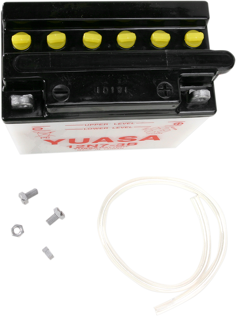 YUASA Battery - Y12N7-3B YUAM2273B