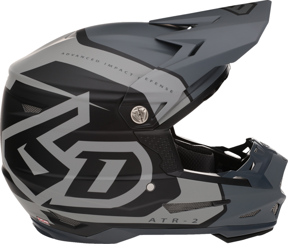 6D ATR-2 Helmet - Torque - Charcoal - 2XL 12-3209