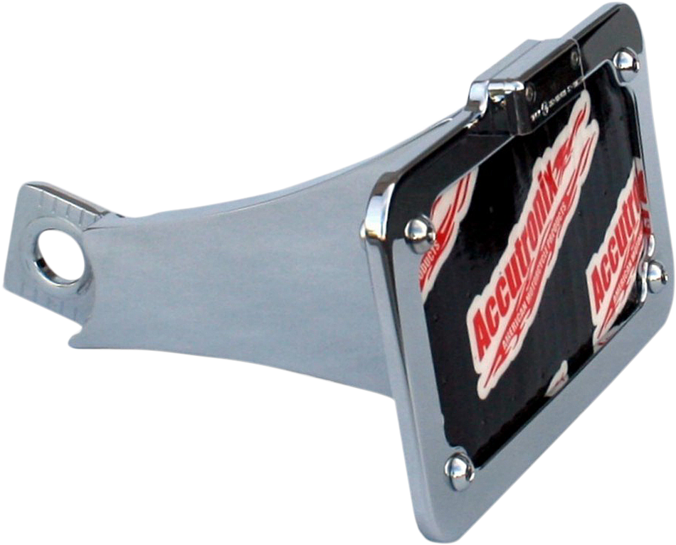 ACCUTRONIX Side mount License Plate Assembly - Chrome LPF092HV-C