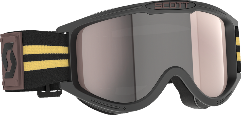 SCOTT 89X Era Goggles - Black/Beige - Silver Chrome 411703-1098015