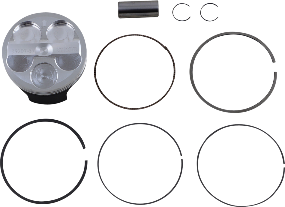 WOSSNER Piston Kit - YZ/WR 250F - 76.97 mm 8712DB