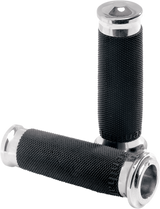 PERFORMANCE MACHINE (PM) Grips - Renthal Wrap - Chrome 0063-2020-CH