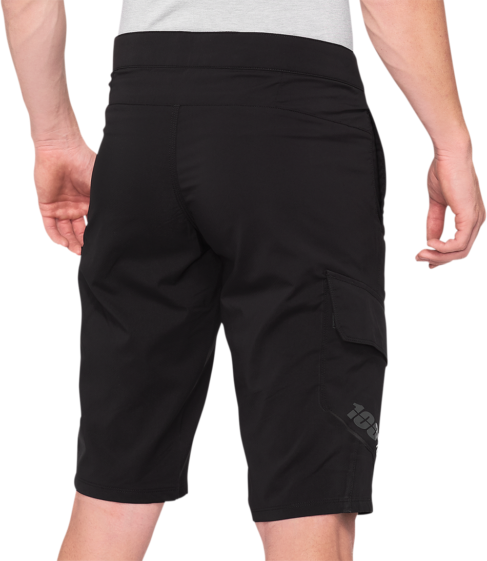 100% Ridecamp Shorts - Schwarz - US 38 40029-00005