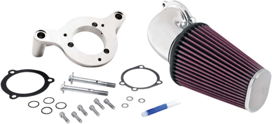 K & N Intake Kit - Chrome 57-1125P