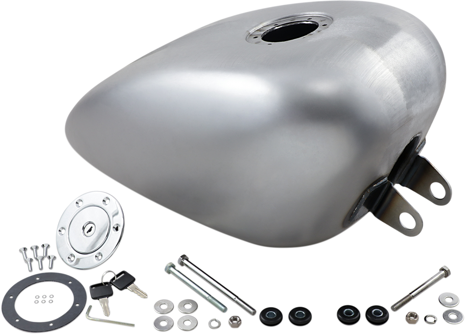 DRAG SPECIALTIES Aero-Style Gas Cap Gas Tank - 3.3 Gallons 011743-BX39