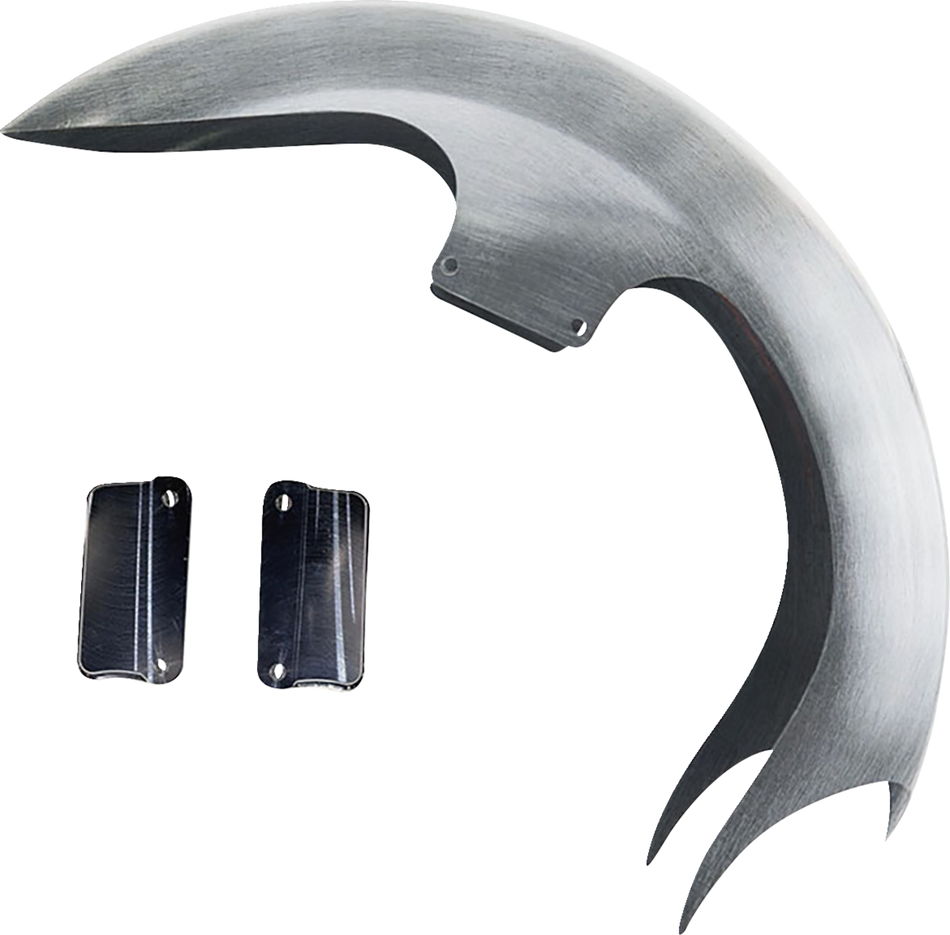 PAUL YAFFE BAGGER NATION Talon Front Fender - OEM - With Satin Adaptors - M8 Softail® TALON-OEM-M8ST-S