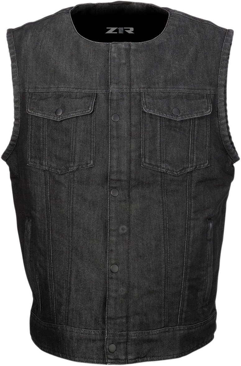 Z1R Ganja Denim Vest - Black - XL 2830-0507