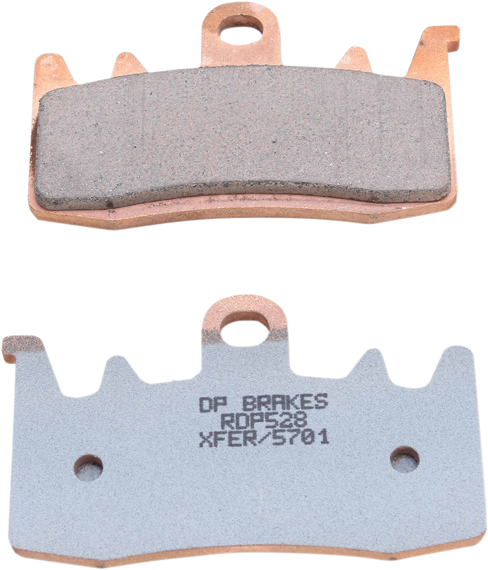 DP BRAKES RDP Racing Brake Pads - Ducati RDP528