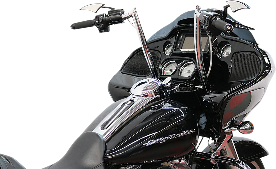 PAUL YAFFE BAGGER NATION Handlebar - OEM - Pre-Wired - 14" - Chrome H00915-W