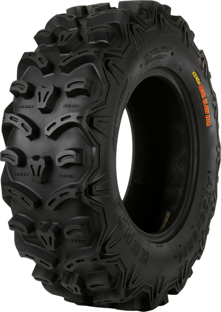 KENDA Tire - K587 Bearclaw HTR - Front - 28x9R14 - 8 Ply 085871465D1