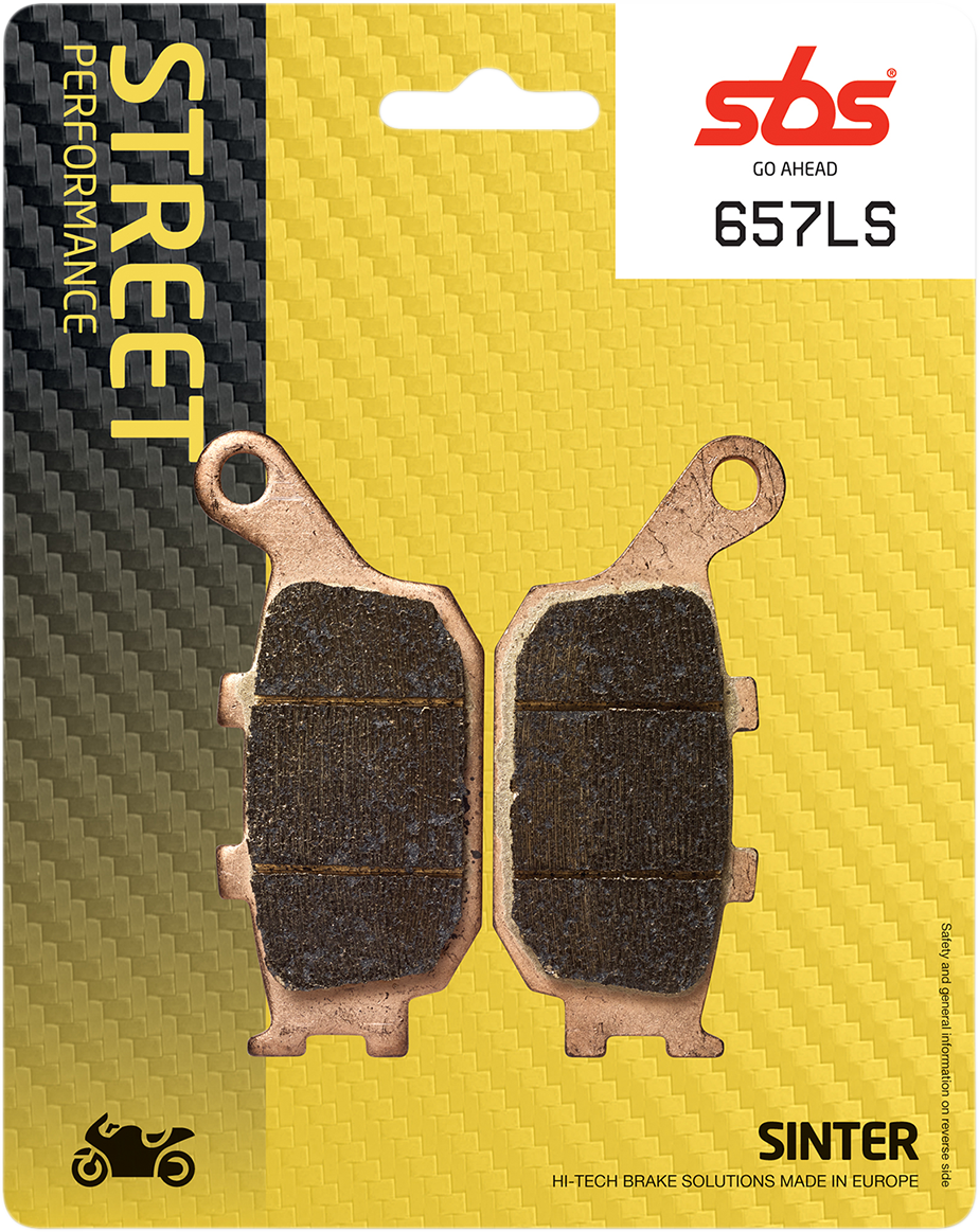 SBS LS Brake Pads - Kawasaki/Suzuki - 657LS 657LS