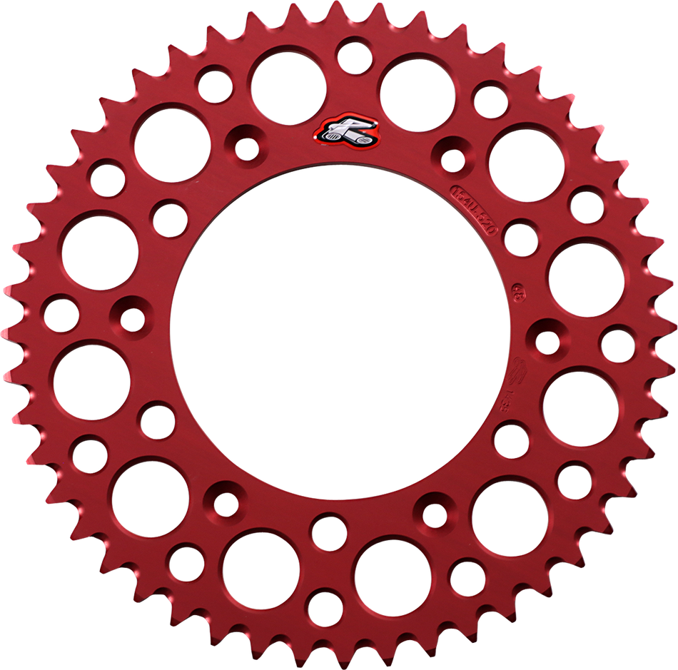 RENTHAL Sprocket - Honda - Red - 48 Tooth 154U-520-48GRRD