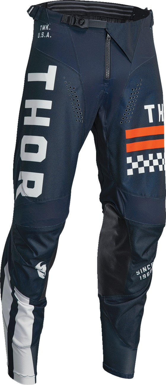 THOR Pulse Combat Pants - Midnight/White - 32 2901-10255