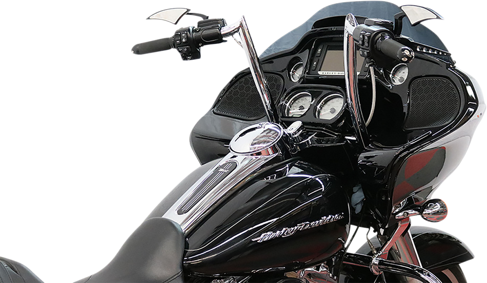 PAUL YAFFE BAGGER NATION Handlebar - OEM - Pre-Wired - 12" - Chrome H00911-W