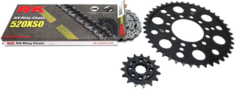 RK Chain Kit - Natural - Kawasaki - ZX-6R '07-'18 2068-079P