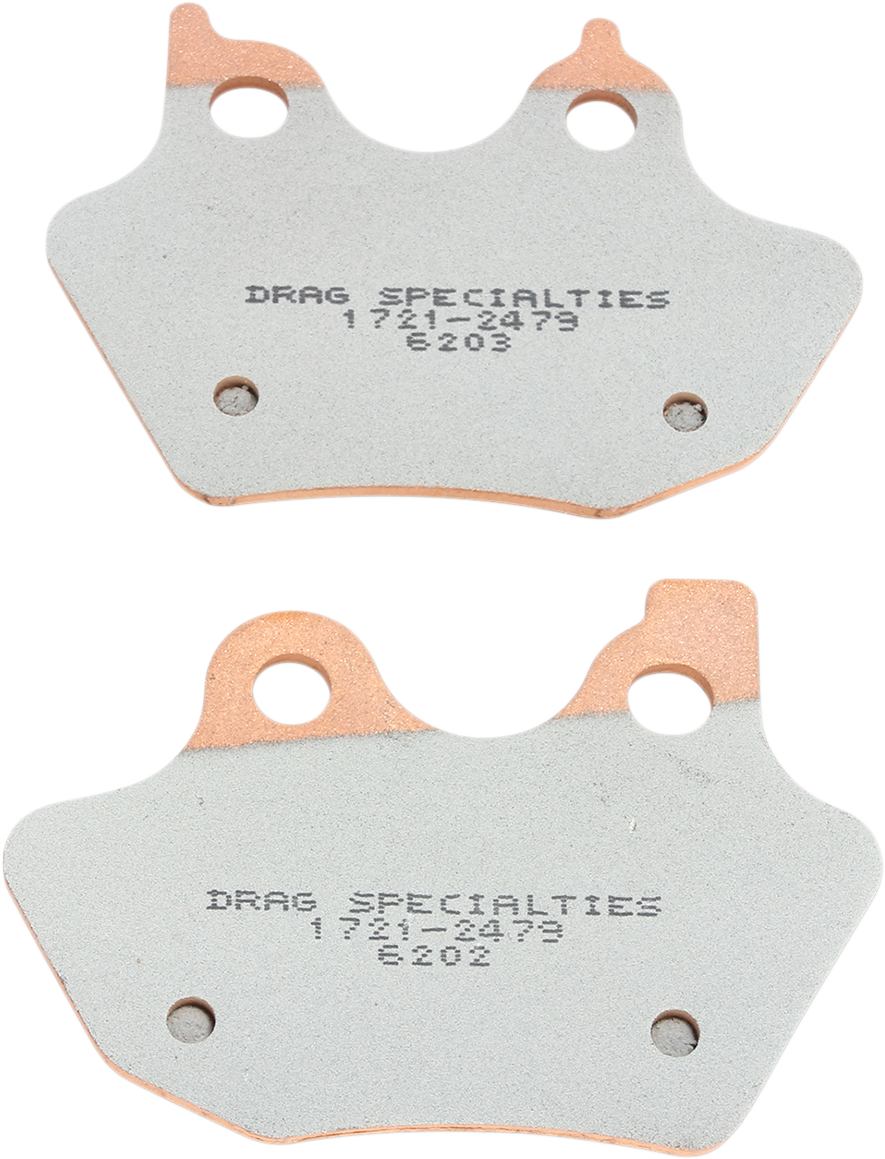 DRAG SPECIALTIES Sintered Brake Pads - Harley-Davidson HDP918