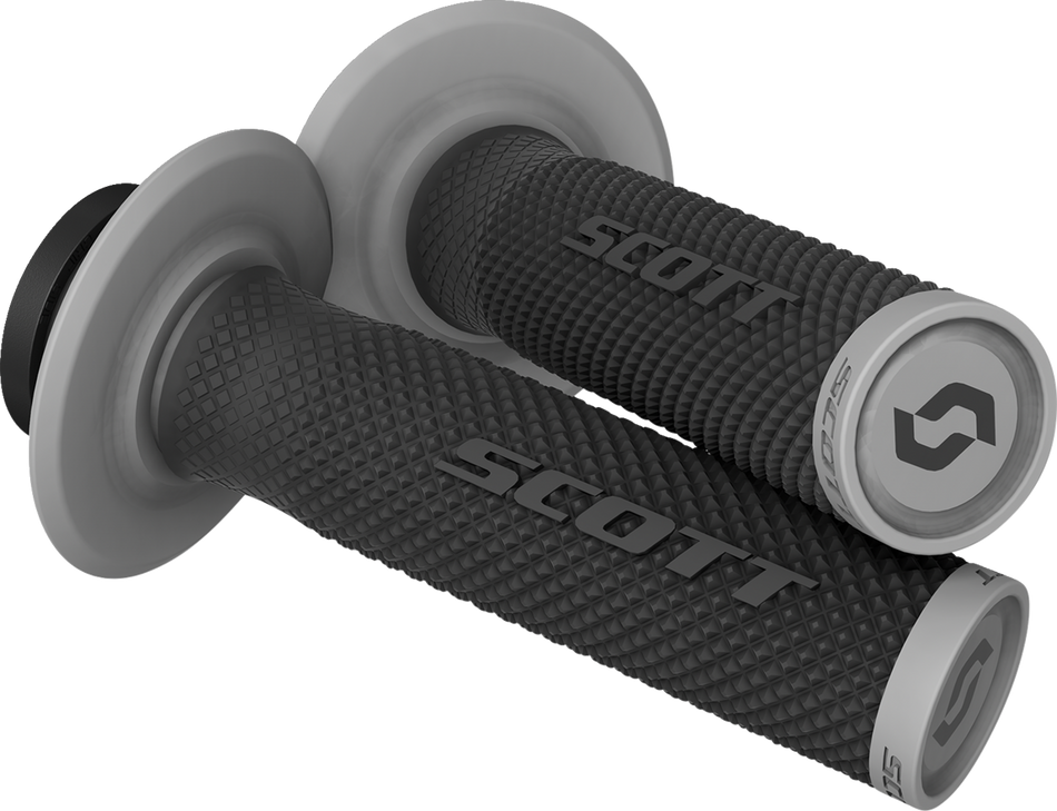 SCOTT Grips - SX II - Lock-On - Black/Gray 292452-100122