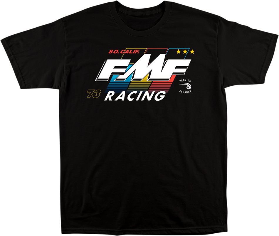 FMF Retro T-Shirt - Black - Medium FA20118909BLKMD 3030-19705