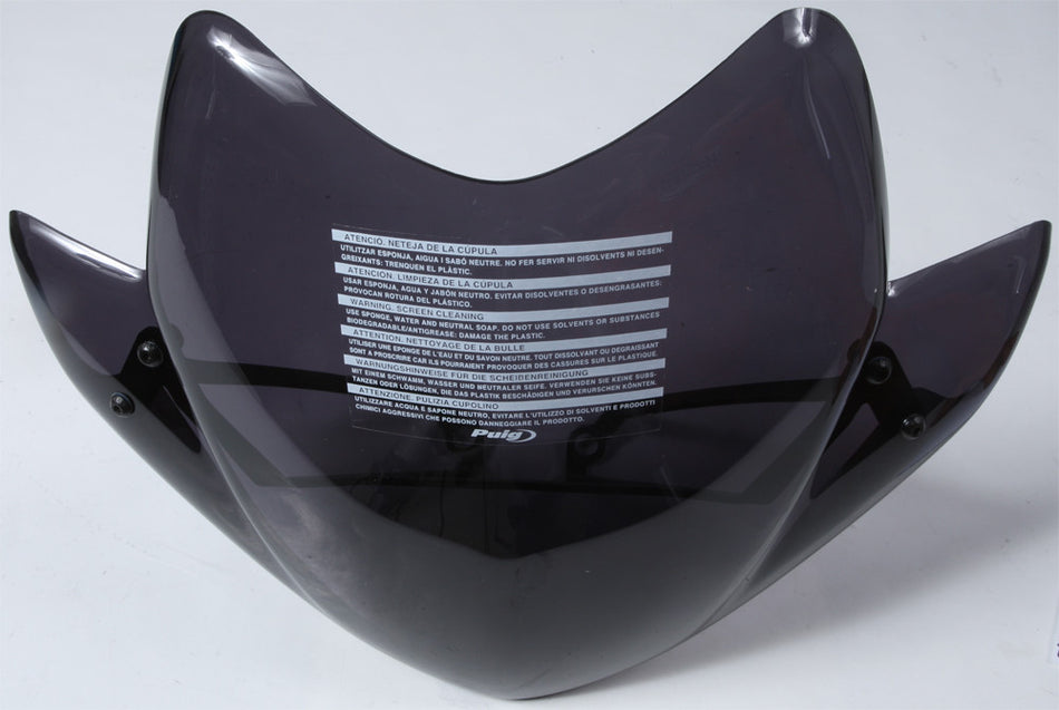 PUIG Windscreen Naked New Gen Windshield Dark Smoke 3930F