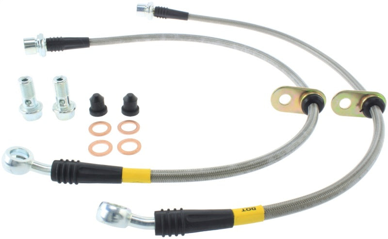 StopTech 97-01 Toyota Camry Stainless Steel Front Brake Lines 950.44021