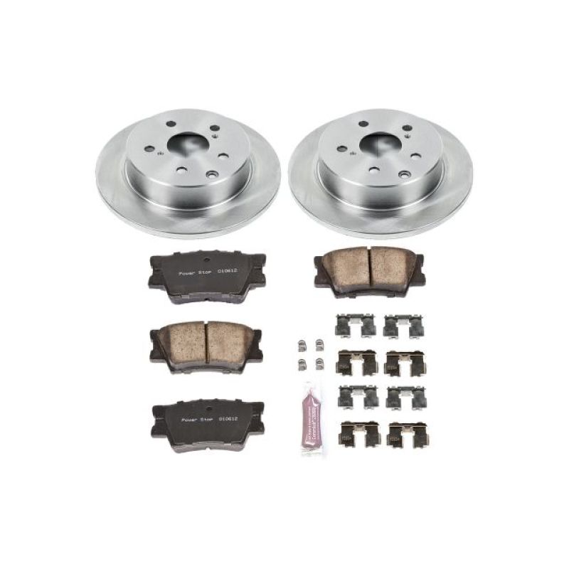 Power Stop 10-12 Lexus HS250h Rear Autospecialty Brake Kit KOE4671
