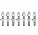 BLOX Racing SUS303 Stainless Steel Exhaust Manifold Stud Kit M8 x 1.25mm 45mm in Length - 7-piece BXFL-00307-7