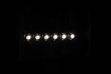 ANZO 2001-2005 Chrysler Pt Cruiser Crystal Headlight Chrome Amber (OE) 111472