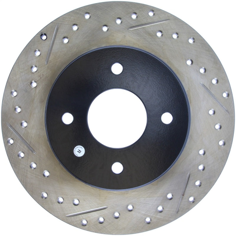 StopTech Slotted & Drilled Sport Brake Rotor 127.42021R