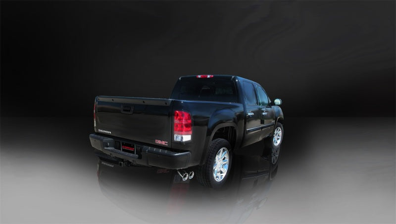 Corsa 02-07 GMC Sierra Reg. Cab/Short Bed 1500 4.8L V8 Polished Sport Cat-Back Exhaust 14261