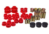 Energy Suspension 05-09 Subaru Legacy Rear Control Arm Bushing Set - Red 19.3105R