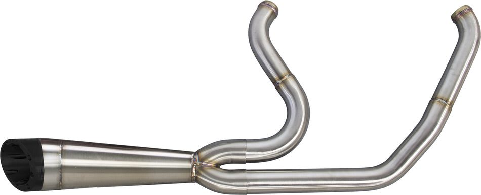 TBR Comp S 2in1 Exhaust Softail M8 Brushed W/Turnout 005-5120199-SG