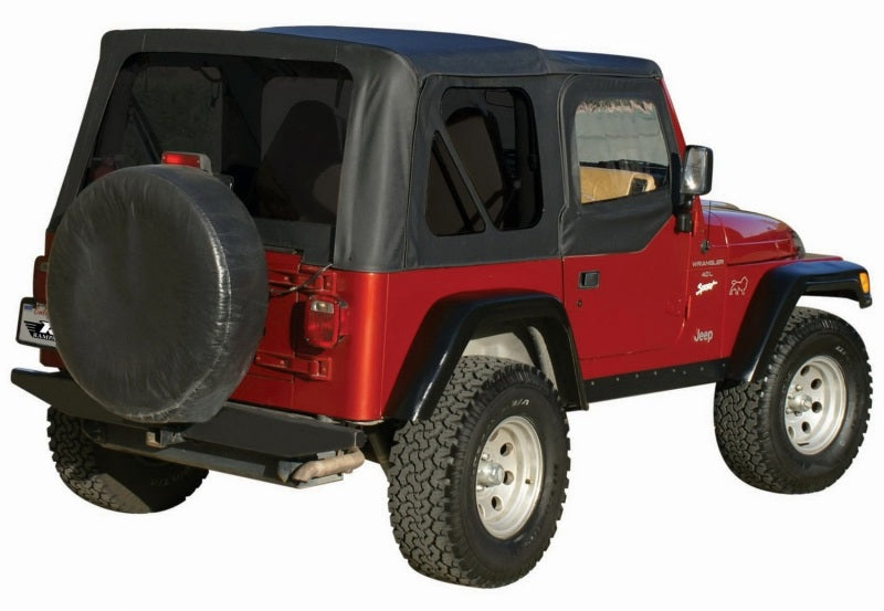 Rampage 1997-2006 Jeep Wrangler(TJ) OEM Replacement Top - Black Diamond 912935