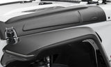 Bushwacker 18-22 Jeep Wrangler 2/4dr / 20-22 Jeep Gladiator Trail Armor Hood Armor (3pc) - Tex. Blk 14131