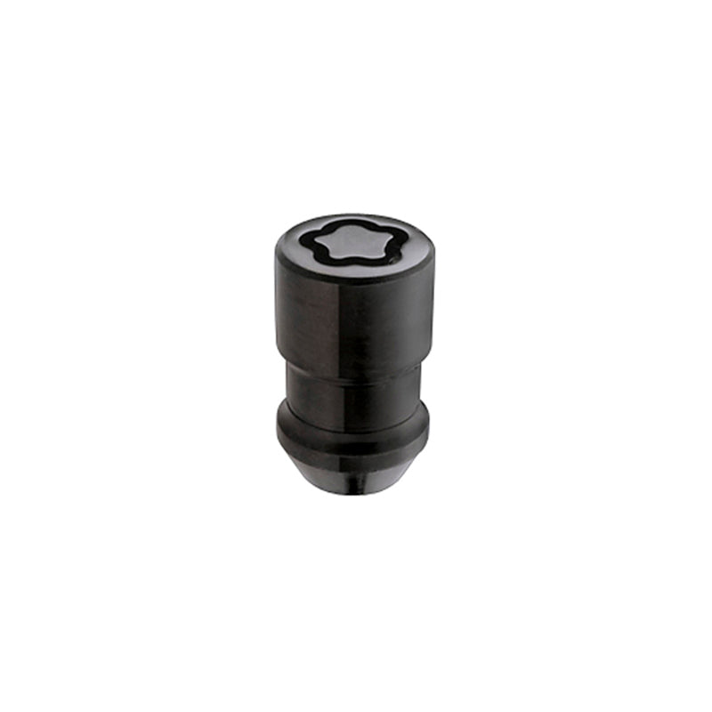 McGard Wheel Lock Nut Set - 5pk. (Cone Seat) 1/2-20 / 3/4 &13/16 Dual Hex / 1.46in. Length - Black 24548