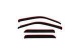 AVS 09-18 Dodge RAM 1500 Crew Cab Ventvisor In-Channel Front & Rear Window Deflectors 4pc - Smoke 194109