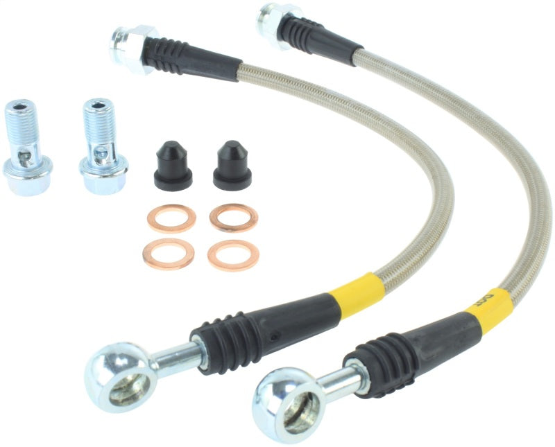 StopTech 02-06 Avalanche 1500 / 00-06 Yukon Denali 2WD Stainless Steel Rear Brake Lines 950.665