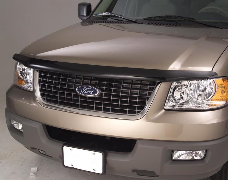 AVS 08-10 Ford F-250 Hoodflector Low Profile Hood Shield - Smoke 21004