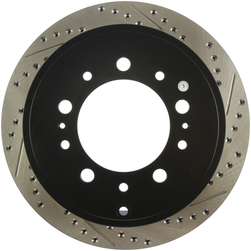 StopTech Slotted & Drilled Sport Brake Rotor 127.44157L