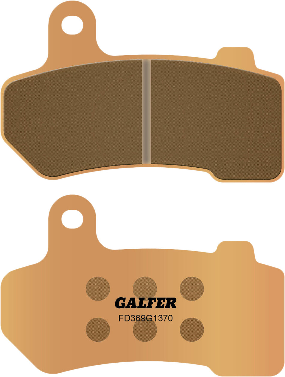 GALFER Brake Pads Hh Sintered Fr/Rr `08-19 Flh (Ex. Trike) FD369G1370